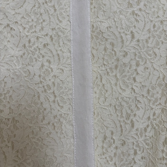 Gal Meets Glam Leighton White Lace Dress Size 14 - Picture 6 of 8